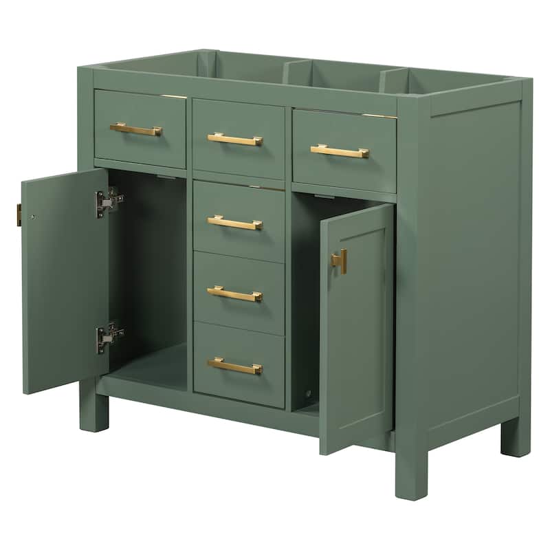 36" Bathroom Vanity Cabinet without Sink