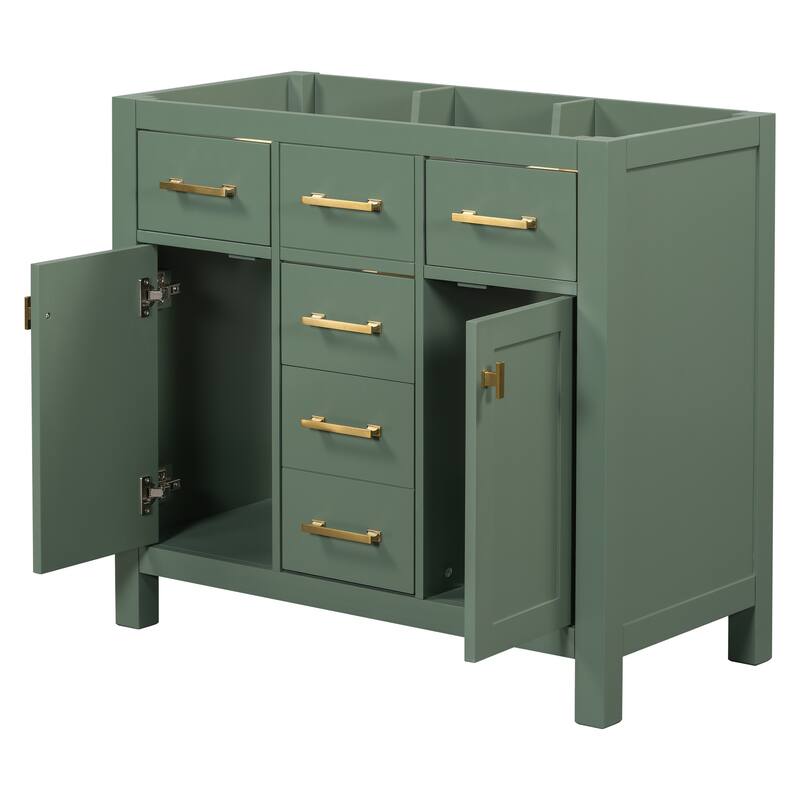 36" Bathroon Storage Cabinet Vanity