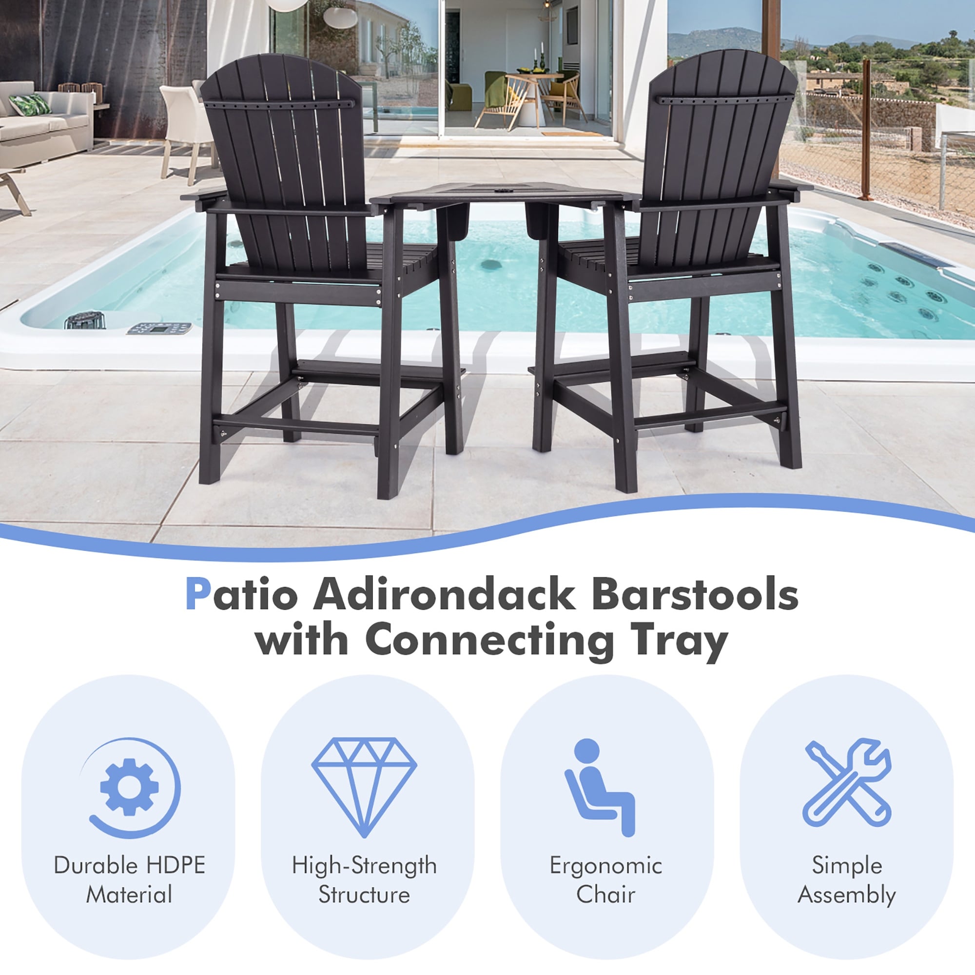 Barstool deals adirondack chairs