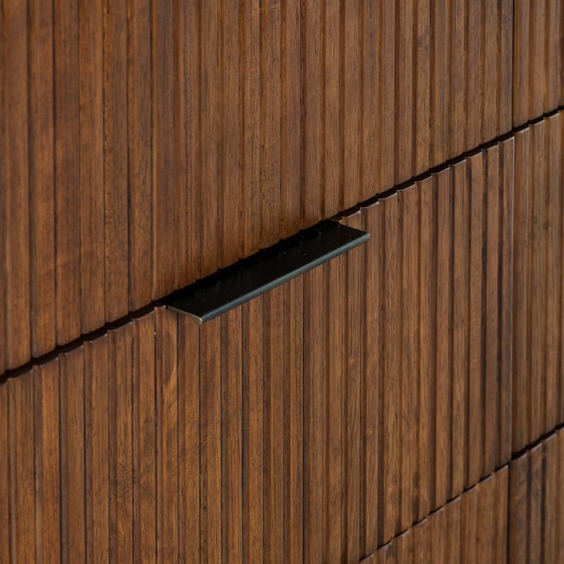 SAFAVIEH Couture Rikki Fluted 6-Drawer Wood Dresser