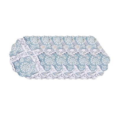 Harlan Round Placemats Set of 6, 17"