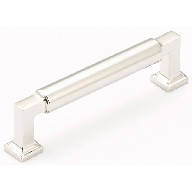 Schaub and Company Haniburton 4" Center to Center Urban Modern Handle - Polished Nickel