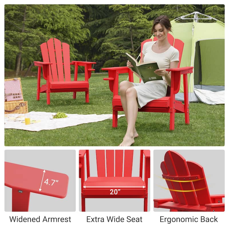 Outdoor Adirondack Chairs Outdoor Chair Plastic Lawn Chairs for Outdoor Use Set of 2