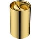 preview thumbnail 1 of 6, Karran Cinox Stainless Steel Round Pedestal Sink Gold