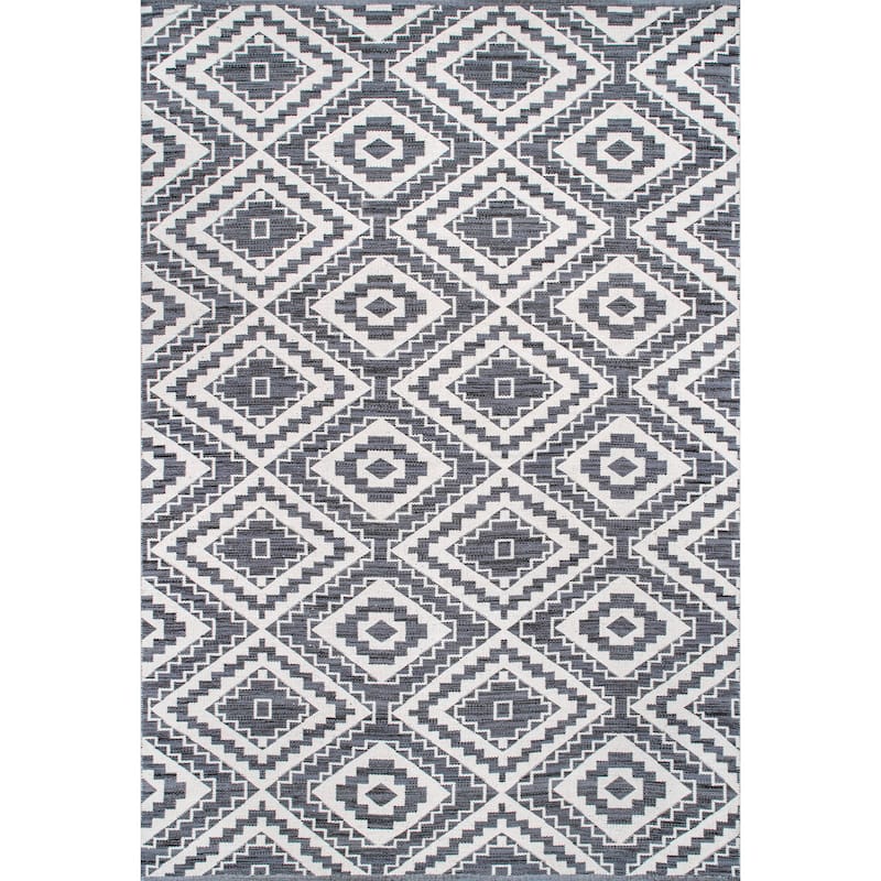 Nuloom Thea Geometric Global Cotton Area Rug