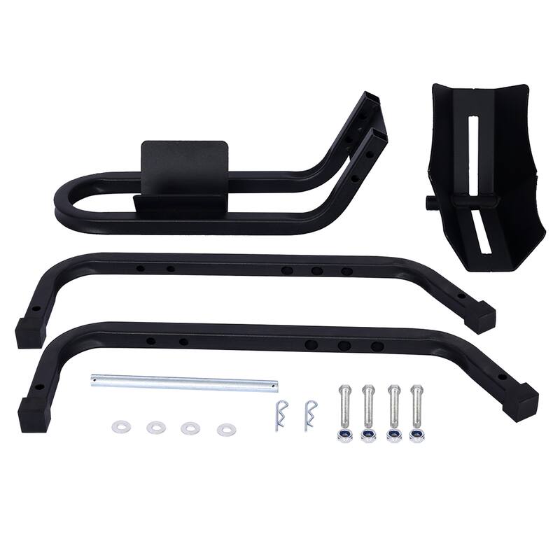 Anmytek Motorcycle Front Wheel Chock 1200 LB Capacity Garage Trailer Parking Stand