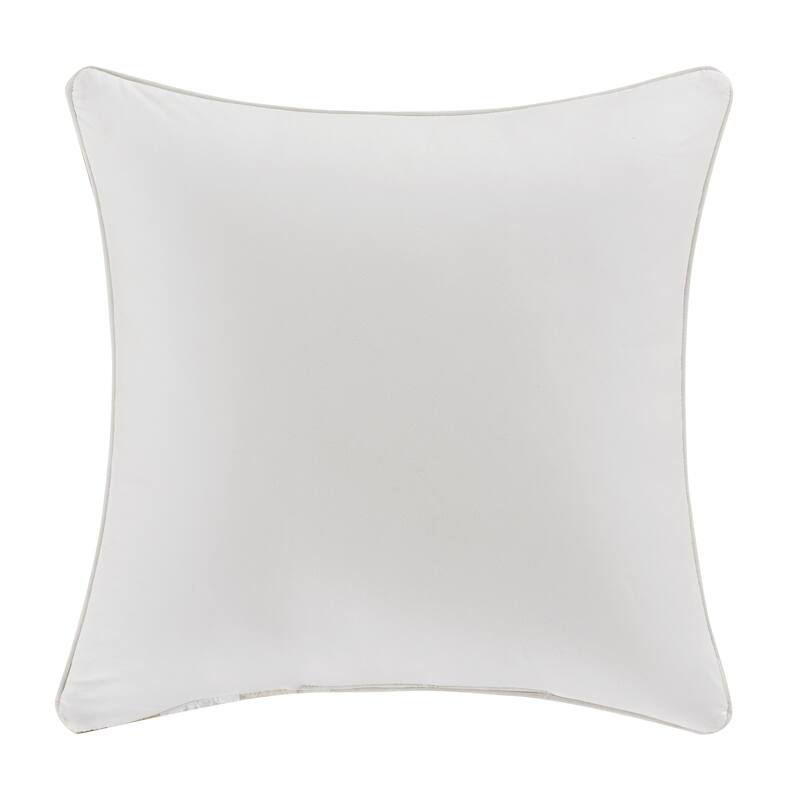 Five Queens Court Mylie 20" Square Decorative Throw Pillow