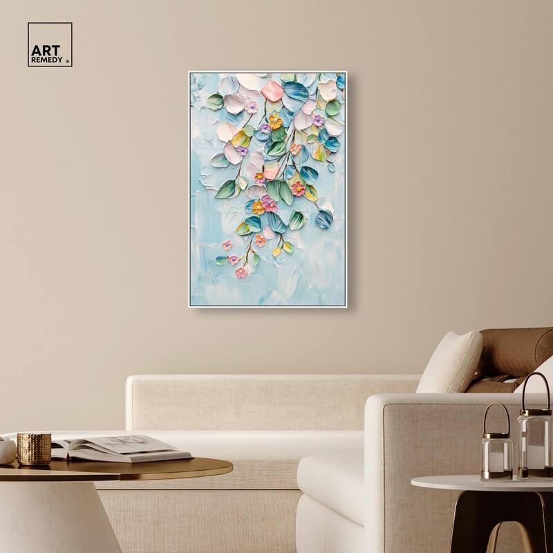 Textured Tendrils II Canvas by Art Remedy