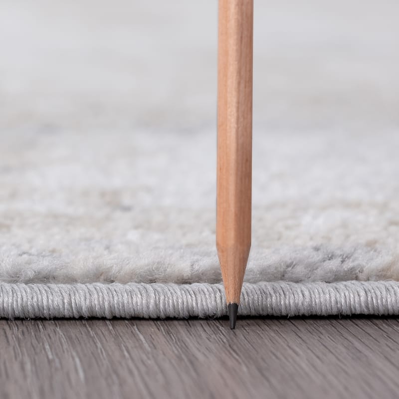 Gematria Industrial Abstract Indoor Area Rug