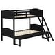 preview thumbnail 4 of 6, Wooden Versatile Twin over Full Bunk Bed with Arched Headboard