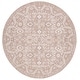 preview thumbnail 6 of 16, SAFAVIEH Willow Slip Resistant Jharna Vintage Oriental Rug 6'3" Round - Beige/Ivory - Round