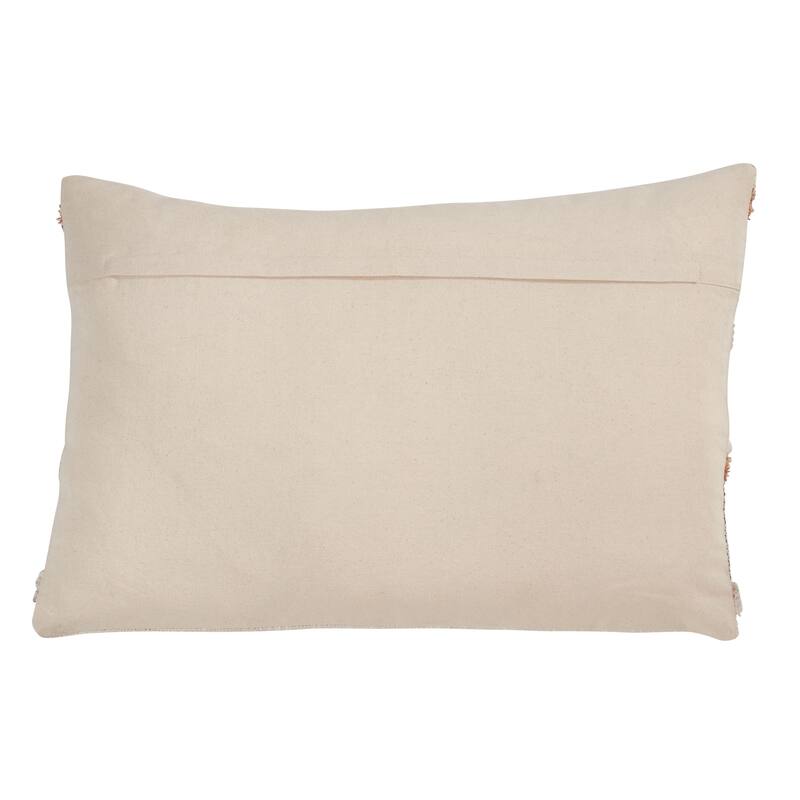 Throw Pillow With Horizontal Striped Design