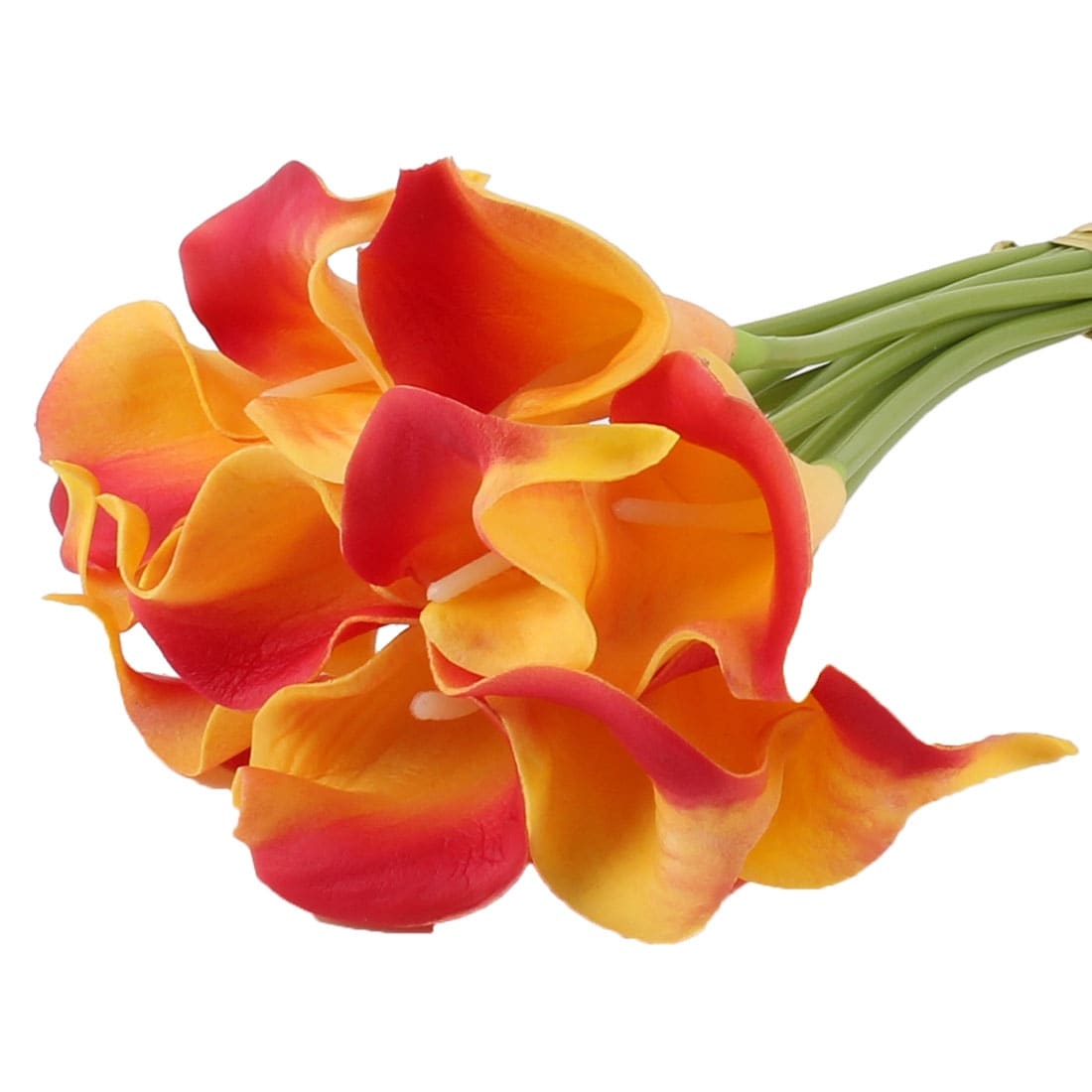 Shop Wedding Party Decor Pu Calla Lily Artificial Flowers Bouquet