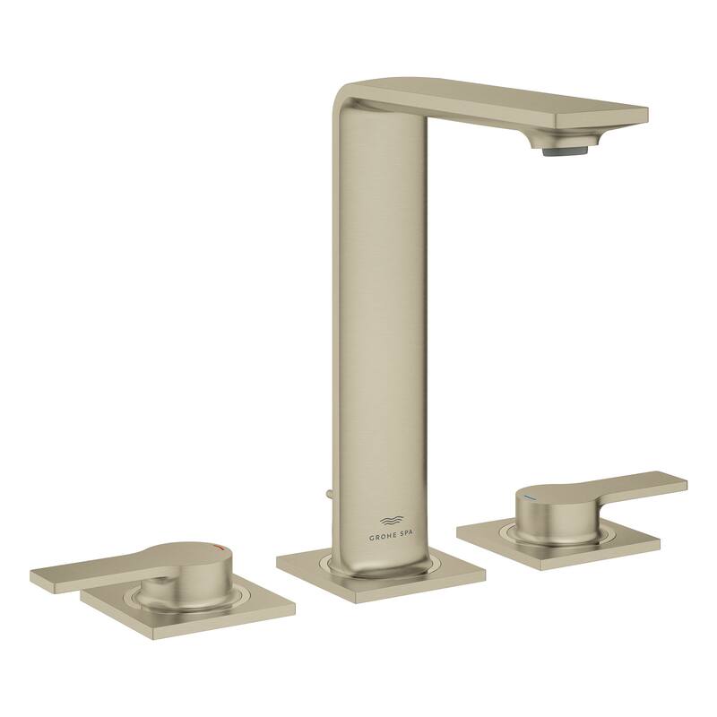 Grohe 20 584 1 Allure New 1.2 GPM Widespread Bathroom Faucet - Brushed Nickel