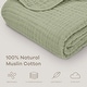 preview thumbnail 57 of 100, Muslin Baby Blanket, 40" x 40" Swaddle Blanket by Comfy Cubs