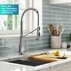 preview thumbnail 67 of 147, Kraus Bolden 2-Function 1-Handle Commercial Pulldown Kitchen Faucet
