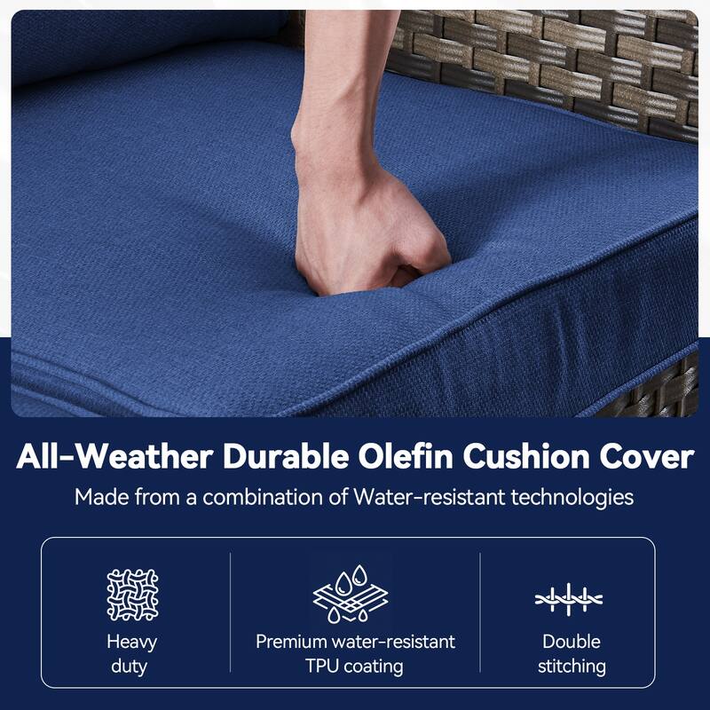 Patio Outdoor Cushions with Removable Cover