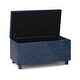 preview thumbnail 97 of 128, WYNDENHALL Essex 34-in. Wide Rectangular Storage Ottoman