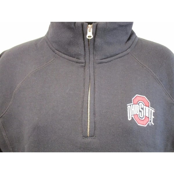 The Ohio State Buckeyes Womens 1//4 Zip Pullover