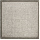 preview thumbnail 46 of 49, SAFAVIEH Handmade Abstract Nannie Modern Wool Rug 6' Square - Sage/Ivory - Square