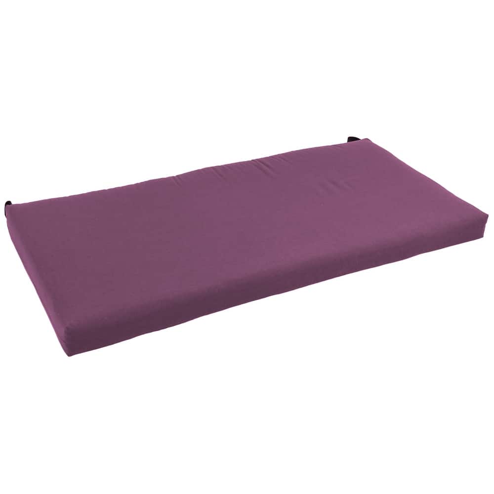 Twill Indoor Bench/Loveseat Cushion (40-, 42-, or 45-inches wide)