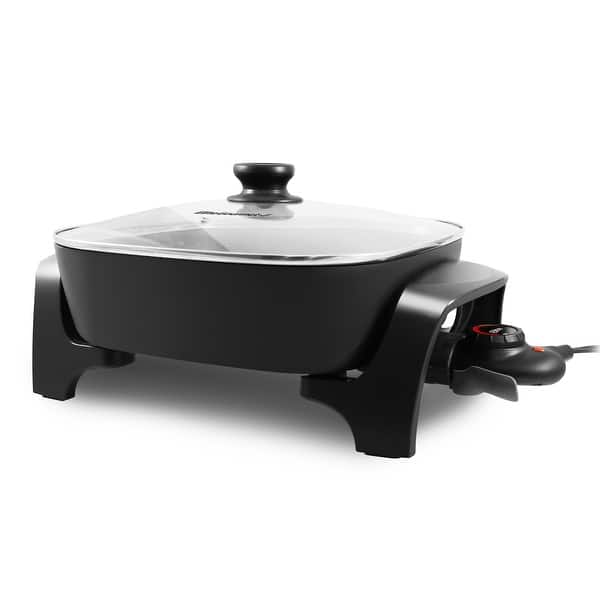 Elite Gourmet 12”x 12” Extradeep Electric Skillet Bed Bath & Beyond 35595539