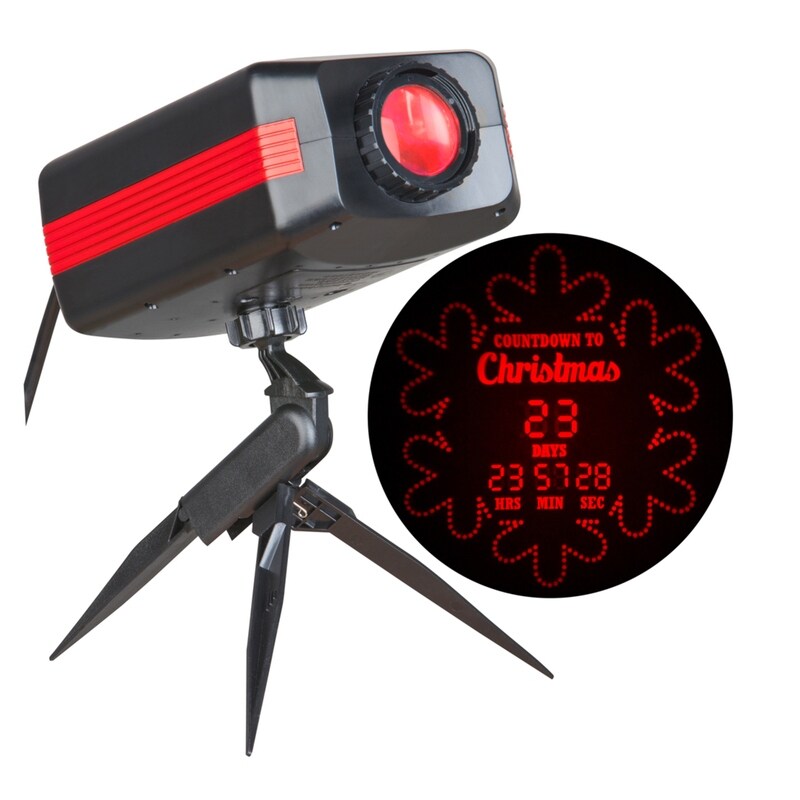 Shop Gemmy 11955 Christmas Countdown To Christmas Snowflake Light