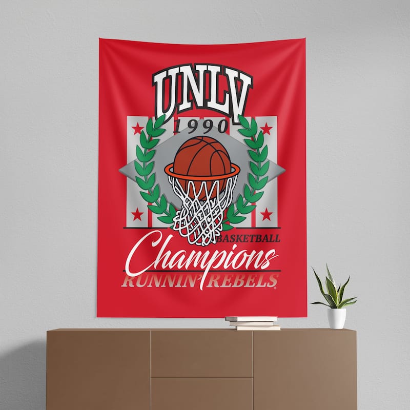 NCAA Championship Pinnacle Wall Hanging - 50" x 60" - UNLV Rebels