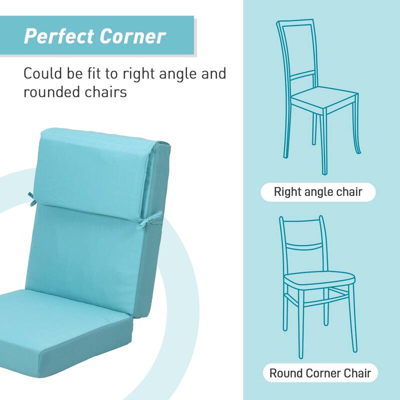 Aoodor 4.1" Outdoor Seat / Back Cushion