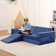 preview thumbnail 19 of 22, Modular Kids Couch 12pcs Play Couch with Ball Pit,Toddler Couch for Creative Boys Girls, Convertible Kids Sofa for Playroom