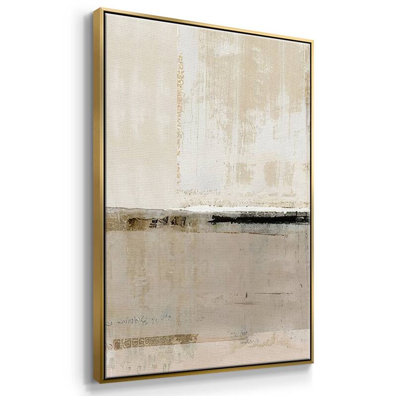 Across the Abstract Bay I - Multi Piece Framed Canvas
