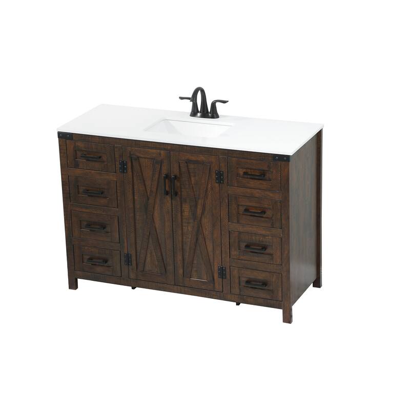 Vine 42 - 48 Inch Single Bathroom Vanity