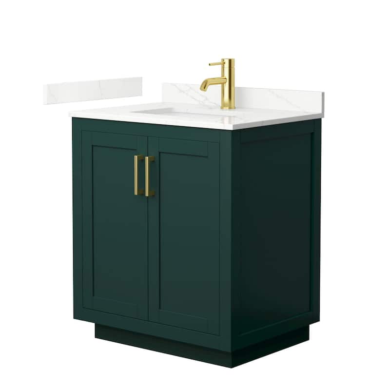 Wyndham Collection WCF292930S-QTZ-UNSMXX Miranda 30" Free Standing