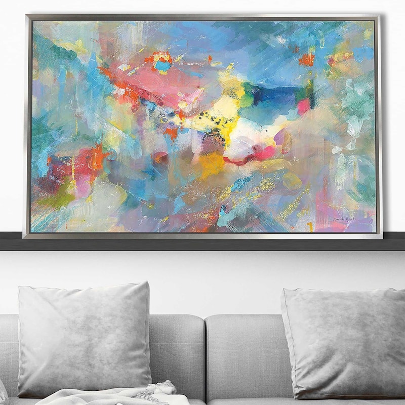 "Quasar" Print on Floating Canvas