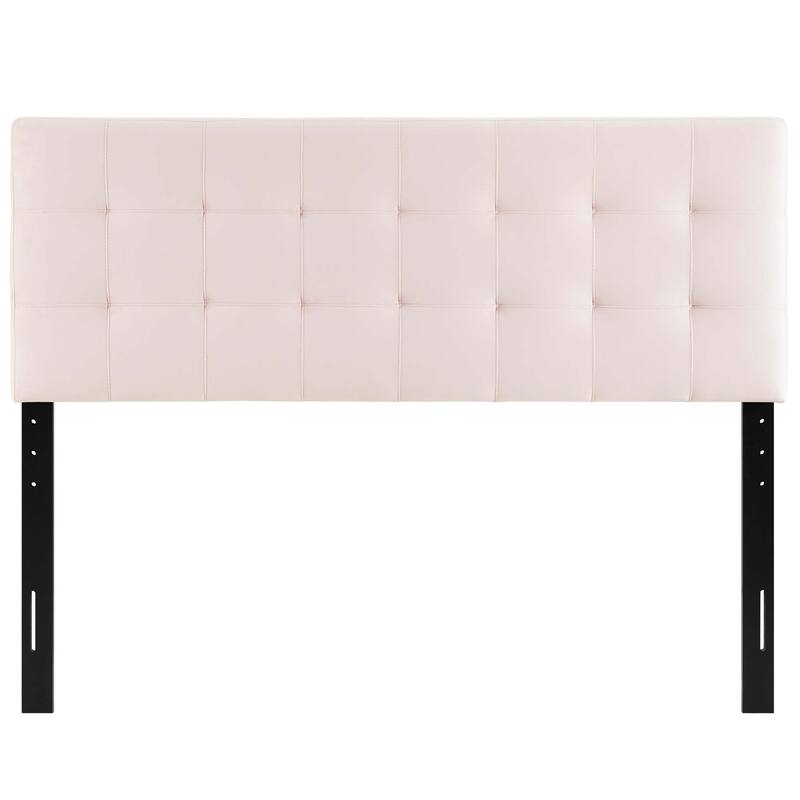 Carson Carrington Labbgard King Biscuit Tufted Velvet Headboard