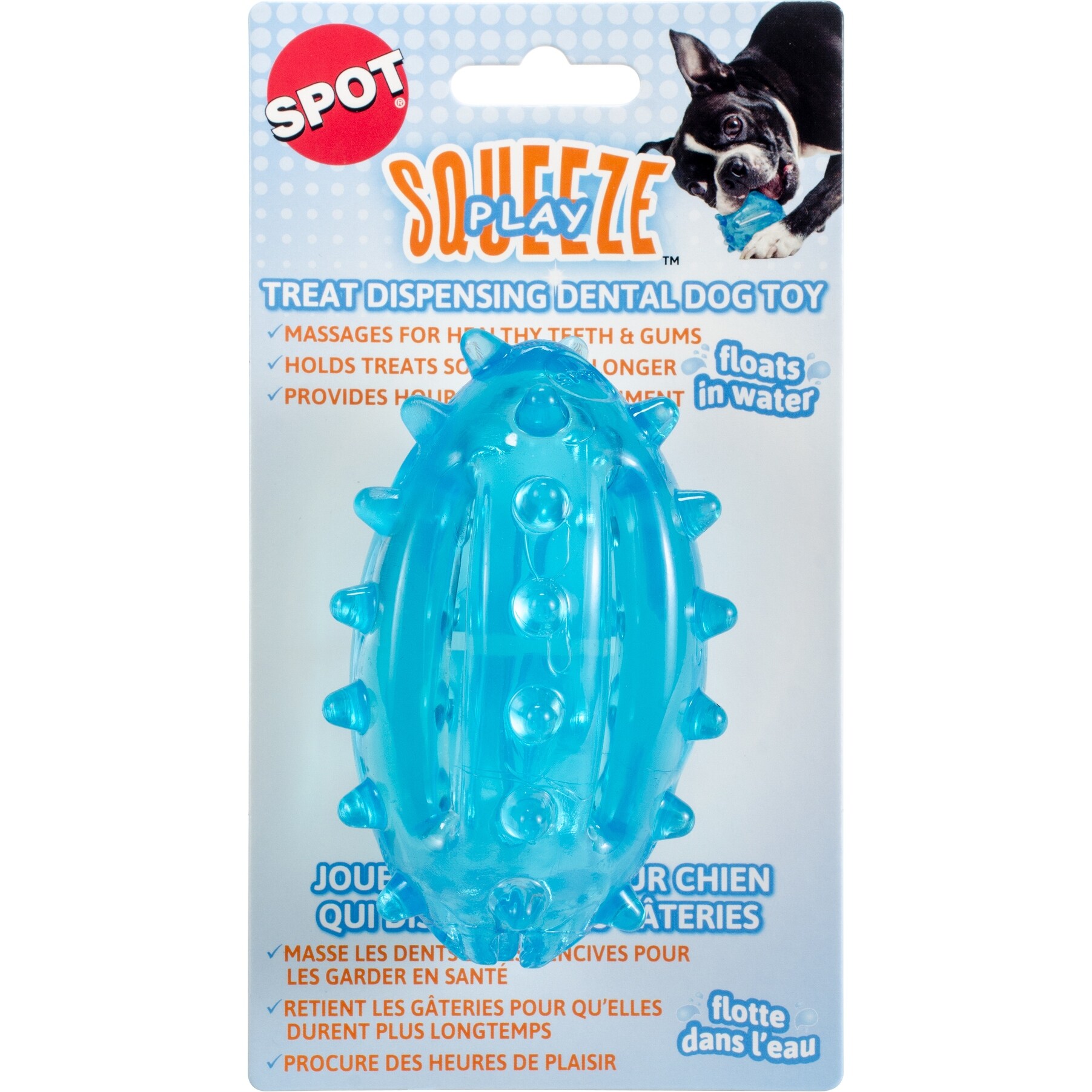Shop Spot Squeeze Play Football 4 Blue Overstock 29752581