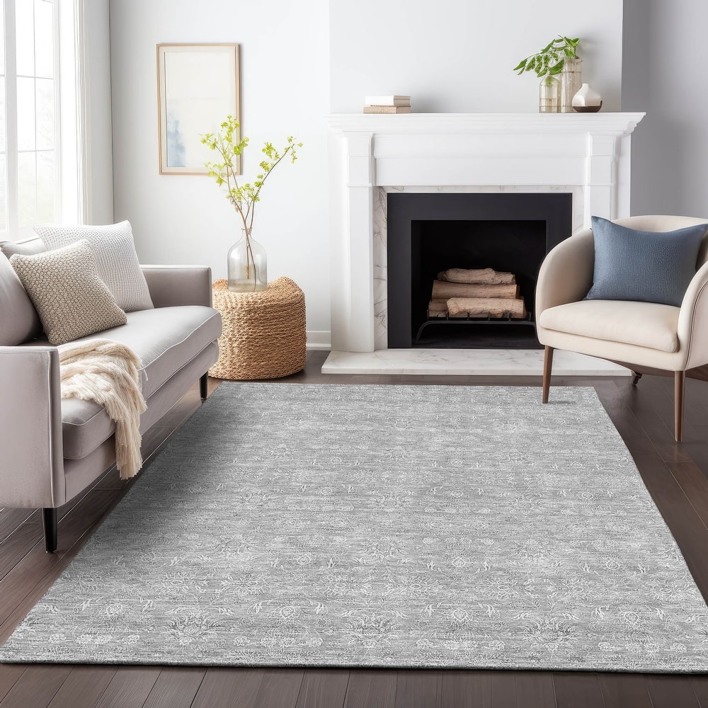 Premium Washable Super Soft Traditional Borderless Mayfield Rug