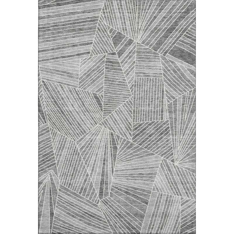 Premium Washable Super Soft Modern Mosaic Mayfield Rug