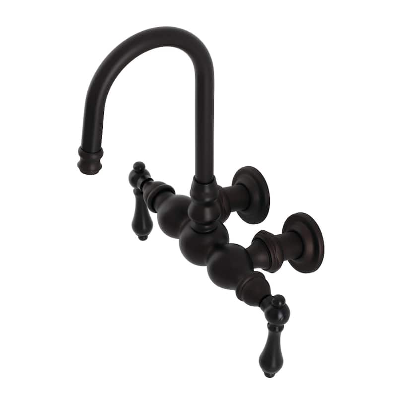 Kingston Brass Vintage Wall Mounted Clawfoot Tub Filler - Oil Rubbed Bronze