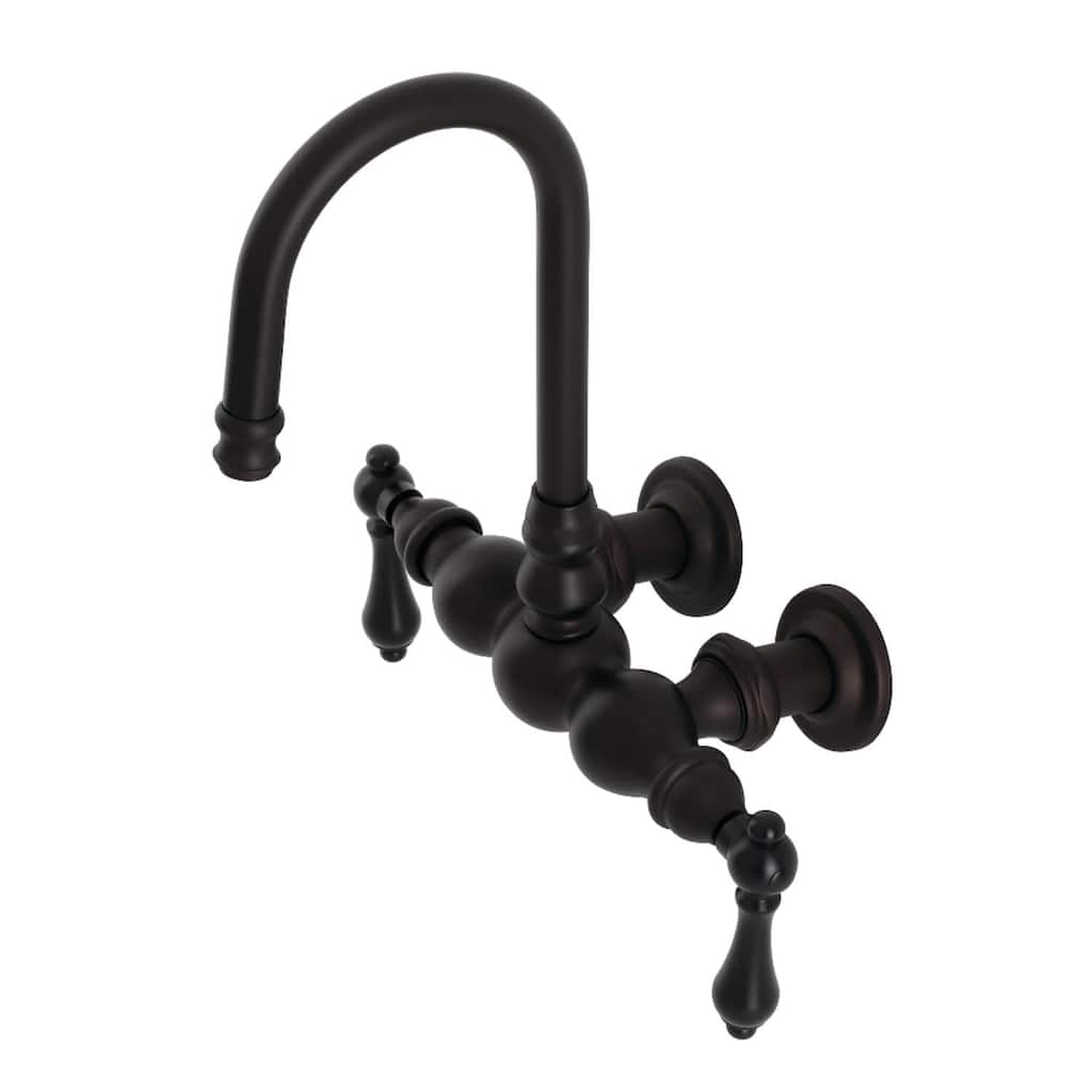 Kingston Brass Vintage Wall Mounted Clawfoot Tub Filler