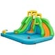 preview thumbnail 1 of 4, 6 in 1 Inflatable Water Slide Indoor Outdoor Inflatable Water Park Kids