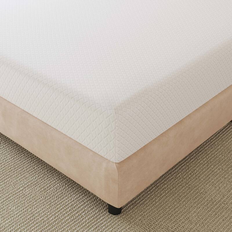 12'' Medium Gel Memory Foam Mattress Infused with Green Tea