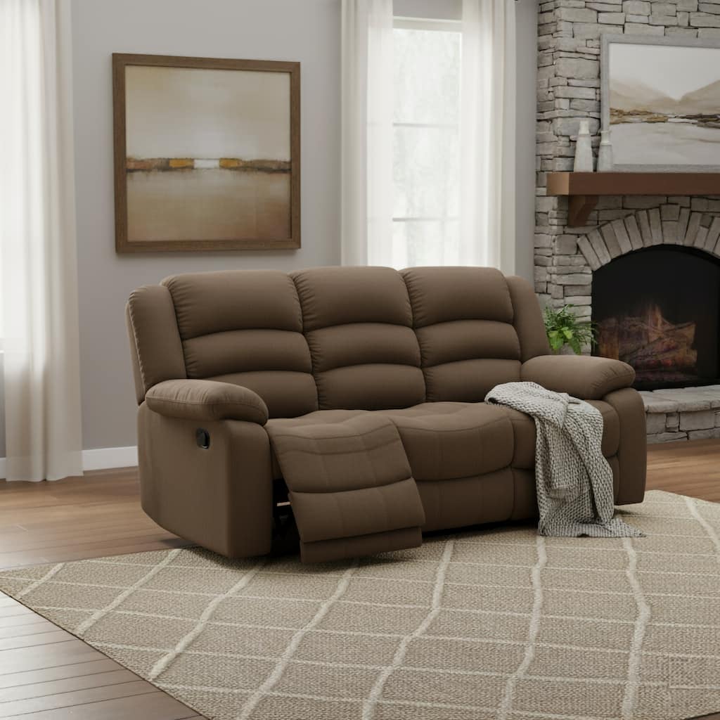 Copper Grove Shademill Brown Living Room Reclining Sofa