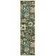 preview thumbnail 23 of 37, SAFAVIEH Monaco Sanny Boho Rug 2'2" x 8' Runner - Green/Sage - Runner