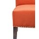 preview thumbnail 41 of 51, Samantha Indoor Living Room Velvet Slipper Chair by Sole Designs