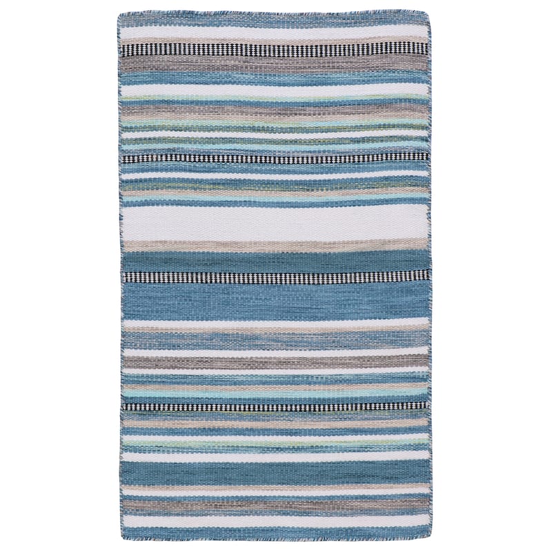 Liora Manne Sonoma Malibu Stripe Hand-woven Indoor/ Outdoor Area Rug