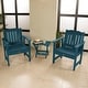 preview thumbnail 5 of 22, HIGHWOOD Garden Chairs and Folding Side Table (3-piece Set)