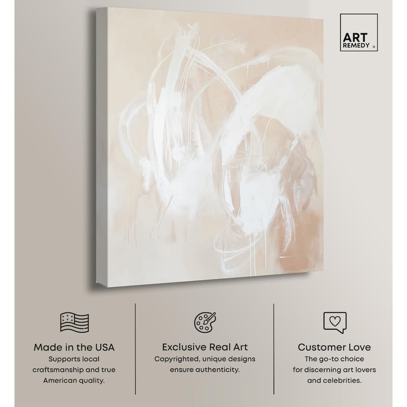 Void Symphony Haze I Canvas by Art Remedy, Gallery Wrapped