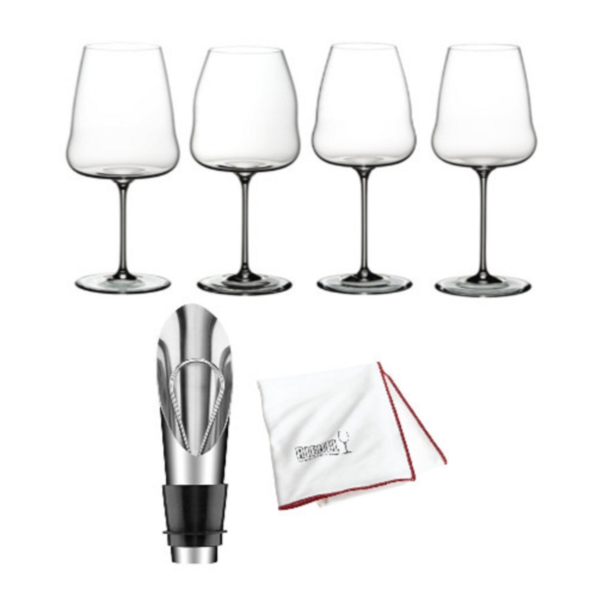 https://ak1.ostkcdn.com/images/products/is/images/direct/8154bb42fbe105a259051c1cabeff3165f69d5da/Riedel-Winewings-Tasting-Wine-Glass-Set-%284Pk%29-w--Pourer-%26-Cloth-Bundle.jpg