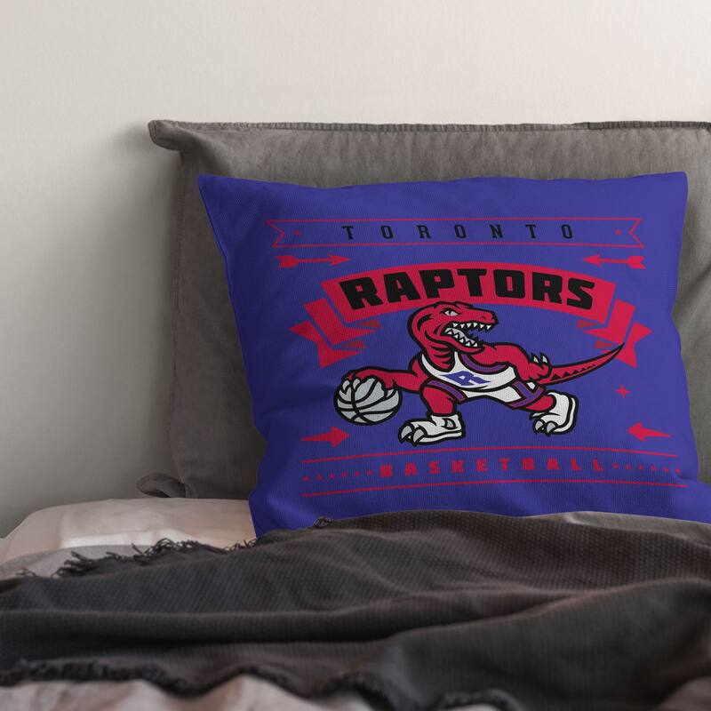 NBA Toronto Raptors Hardwood Classic 18 Inch Throw Pillow